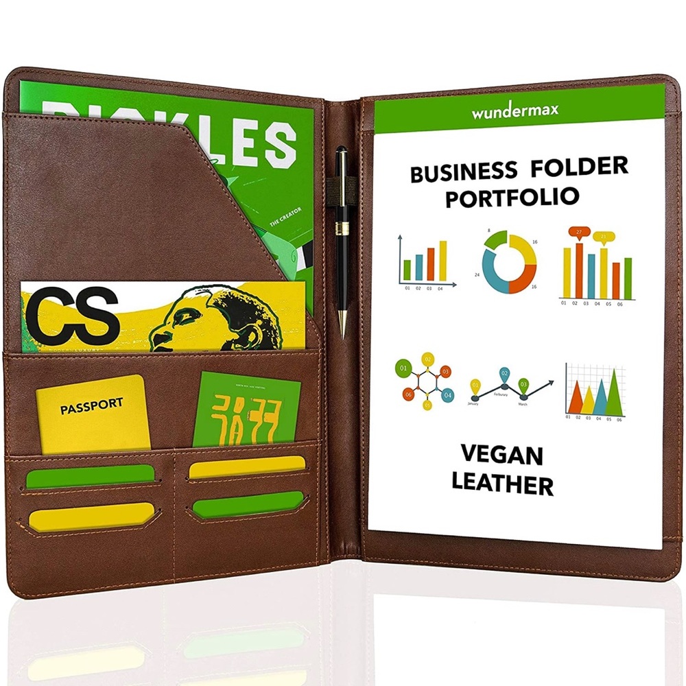 Wundermax Executive Padfolio Folder